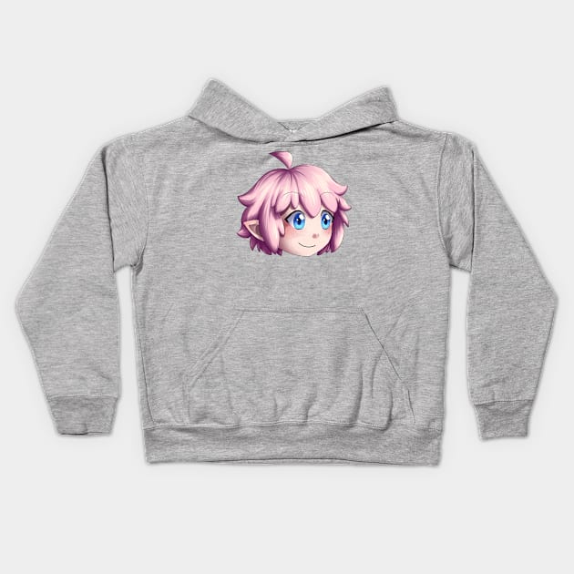 Kirby Gijinka Icon Kids Hoodie by KirbyTardos